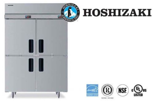 HOSHIZAKI COMMERCIAL REACH-IN REFRIGERATOR 2-SEC HALF STAINLESS STEEL RH2-SSE-HS