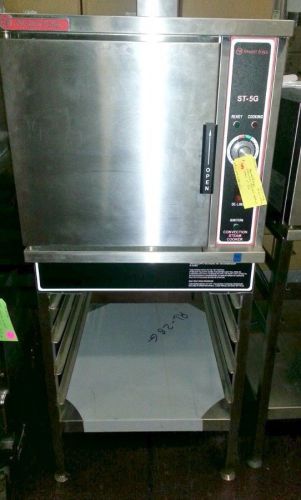 Market forge gas counter top convection steamer w/ stand for sale