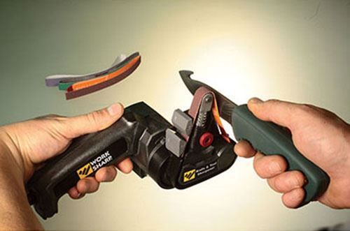 New Work Sharp Universal Handheld Electric Knife And Tool Sharpener Black WSKTS
