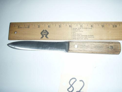 old hickory 6&#034; knife sharpend razor sharp on both sides #82