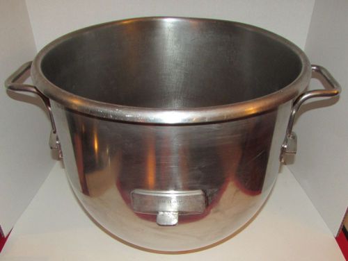 Hobart 40 Qt Mixer VMLH-40 Stainless Steel Mixing Batter Bowl Attachment OEM
