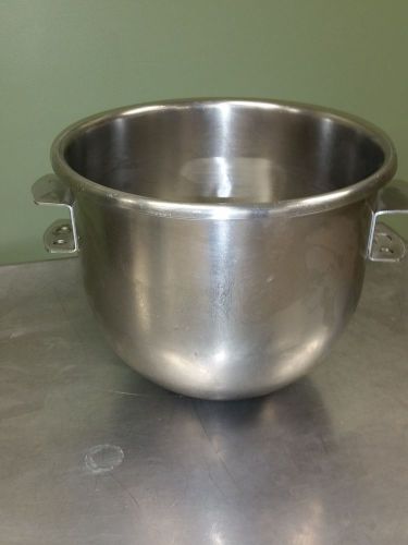 Univex 20 Quart Stainless Steel Mixer Bowl
