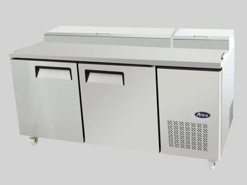 Atosa 2 door 67&#034; pizza prep table mpf-8202, free shipping !!!! for sale
