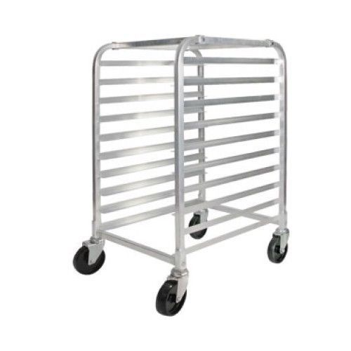 Winco awrk-10 10-tier aluminum pan rack for sale