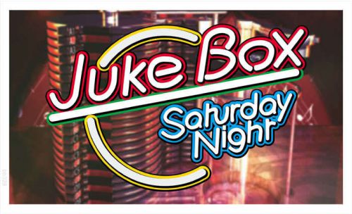 Bb328 juke box saturday night bar banner shop sign for sale
