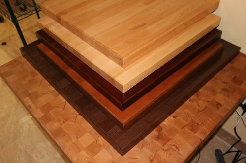 restaurant solid wood table top 42 x 24  1 3/4&#034;