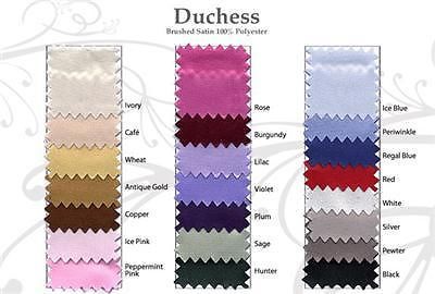 Duchess satin 20&#034; x 20&#034; napkins (one dozen) for sale