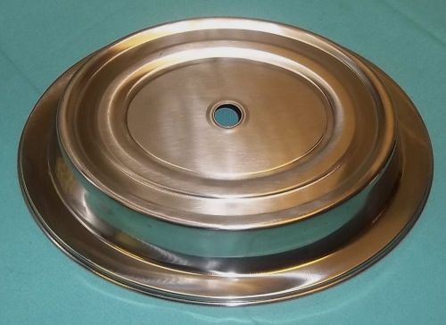 90-STAINLESS STEEL OVAL PLATE COVERS