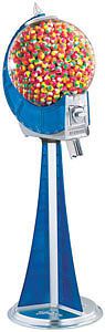 The meridian - beaver bulk vending gumball machine - blue for sale