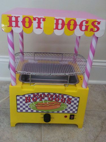 Rare Cool Boardwalk Hot Dog Maker Cooks Hot Dogs Counter Top size!