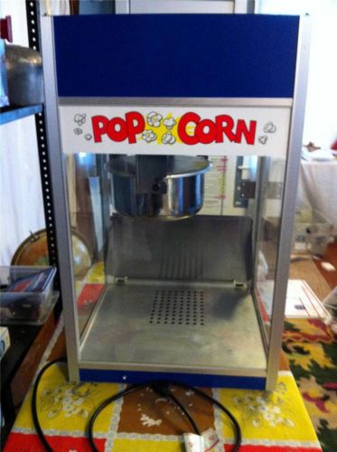 $469 sam&#039;s club gold medal commercial popcorn popper machine nsf blue 2085cl for sale