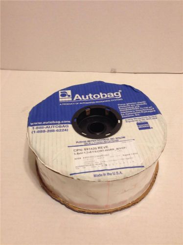 AUTOBAG PLASTIC BAGS 1500/ROLL 991420 REVE 3.5X4+1.2xET/ECWT/HGRR_B/VEP/