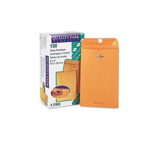 Columbian CO955 6x9-Inch Clasp Kraft Mailing Envelopes, 100 Count (CO955)