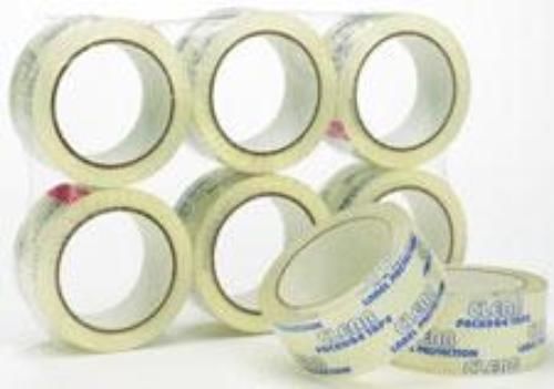 Alliance Clear Polypropylene Packaging Tape 2&#039;&#039; x 55 yd. (2.6 mil)
