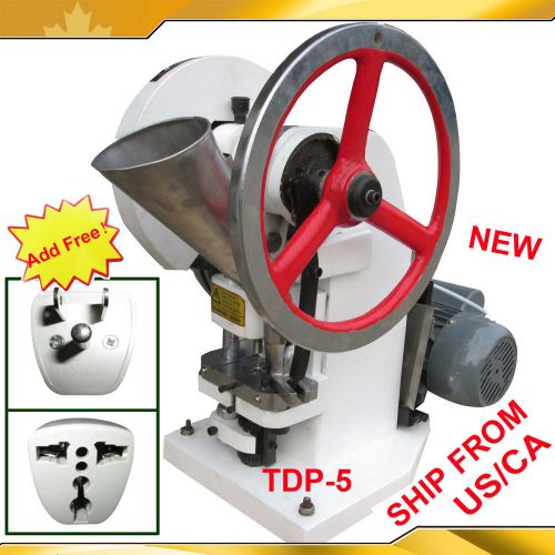 Automatic single punch tablet press machine manufacture tdp-5 pill maker new for sale