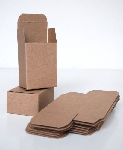 (10) 2&#034; x 3&#034; x 4&#034; Reverse Tuck Mailer KRAFT CARTON Folding Chipboard Gift Box