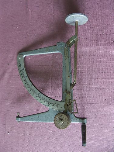 vintage letter scales with Aluminium scale  aprox. 11&#034;