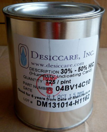 Desiccare 04bv14c10 humidity indicator card 30-40-50% 3 spots 125 cards per can for sale
