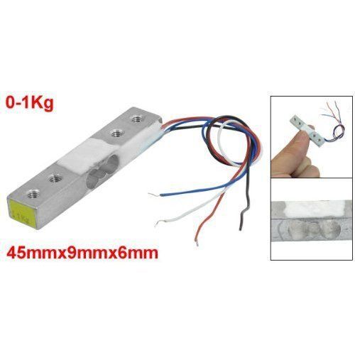 Aluminum Electronic Scale Weighing Load Cell 0-1Kg 45x9x6mm, Free Shipping, New