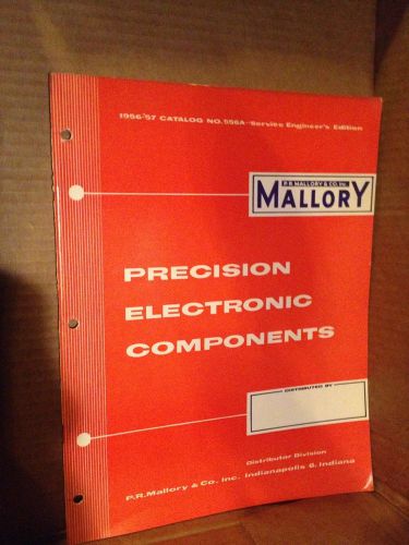 VINTAGE P.R. MALLORY &amp; COMPANY PRECISION ELECTRONIC COMPONENTS