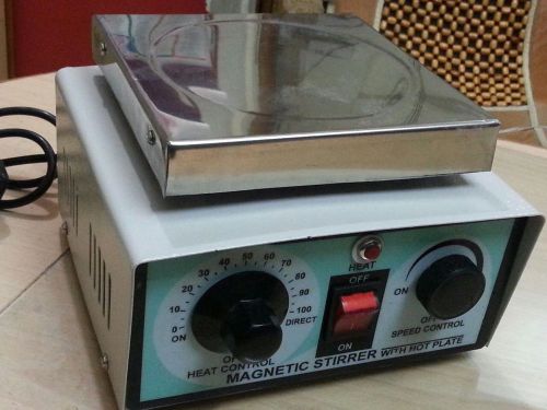 MAGNETIC STIRRER WITH HOT PLATE - FREE SHIPPING