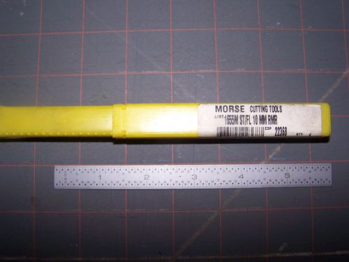 Morse cutting tools 10mm straight flute reamer for sale