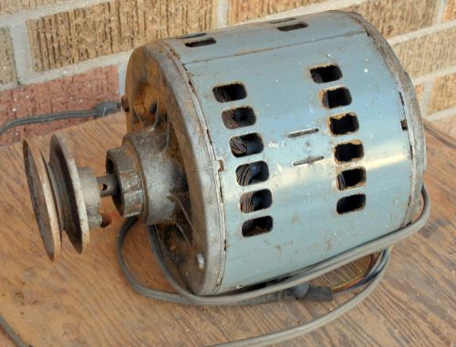 General Electric 1/3 HP AC 120V Motor 5KHER225 Pulley Saw Jointer Woodworking