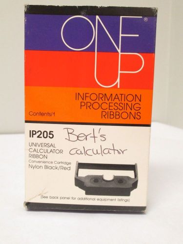 One Up Universal Black Red Calculator Ribbon Model IP205 NIB