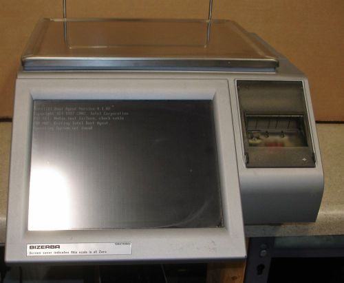 Bizerba CE II 100 - Tested Working Deli Scale Touch Screen