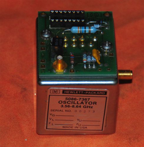 HP 5086-7367 3.57-8.64 GHz Yig Oscillator