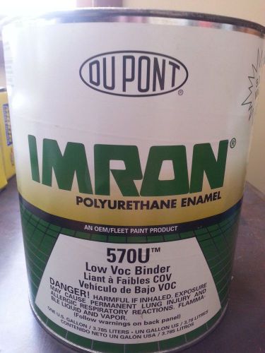 DuPont Imron Polyurethane Enamel 570U Binder 1 Gal Axalta RARE - Left Over Stock