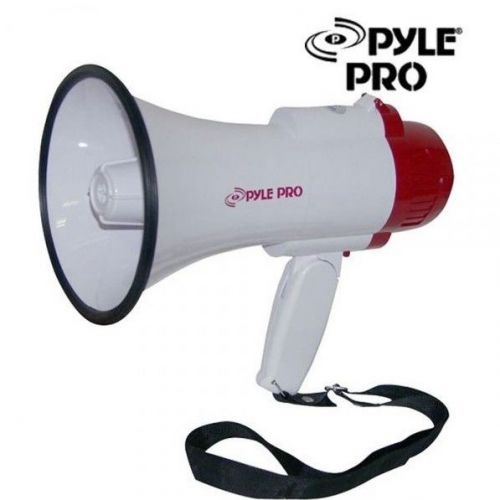 Portable Pyle-Pro PMP30 Professional Bullhorn Megaphone Loud Speaker with Siren