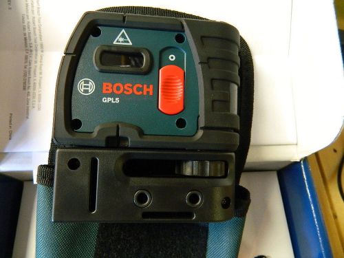 Bosch gpl 5 5-point self-leveling alignment laser for sale