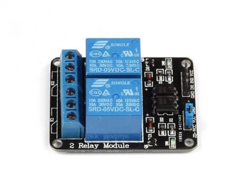 5V Two 2 Channel Relay Module With optocoupler For PIC AVR DSP ARM Arduino