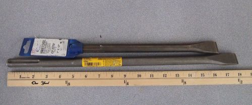 2 New SDS MAX Rotary Hammer Flat Cold Chisels