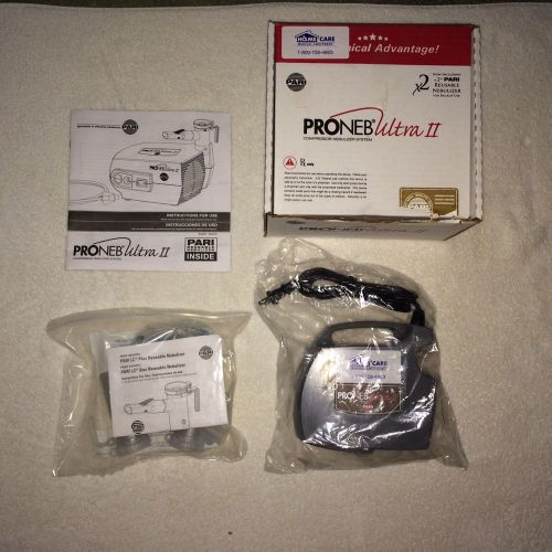 Pari ProNeb Ultra 2 LC Plus nebulizer set / New and sealed in Box.