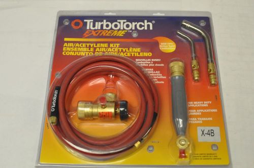TURBOTORCH EXTREME X-4B Air Acetylene Torch Kit 0386-0336 NEW SEALED!