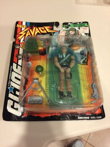 G.I. Joe SGT Savage Cryo-Freeze Action Figure NIP Screaming Eagles GI New