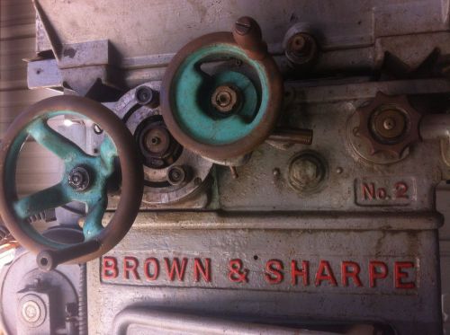 6&#034;18&#034; Brown &amp; sharp no. 2 surface grinder