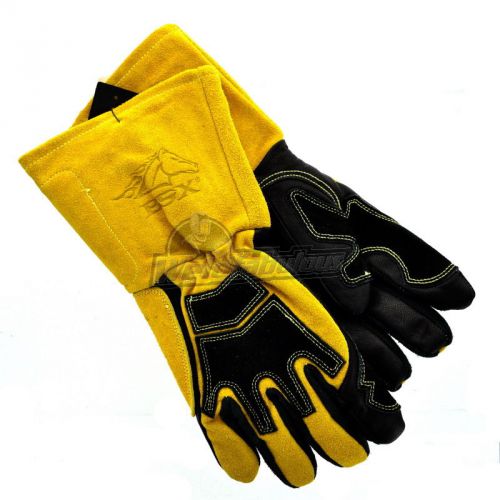 Revco BSX BS88 Premium Pigskin Stick Welding Glove, Long Cuff, Medium