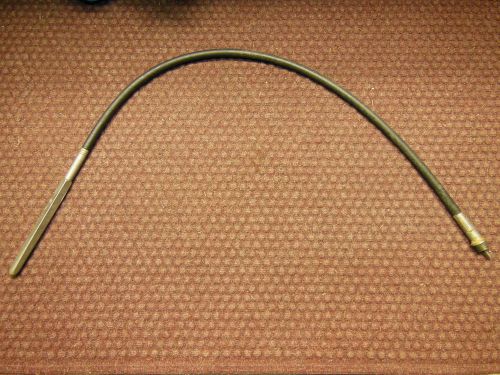 WYCO? concrete vibrator whip stinger flexshaft 1.250&#034; end with hexagon 69&#034; L