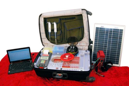 Portable compact mobile lab - laboratory in suitcase for sale