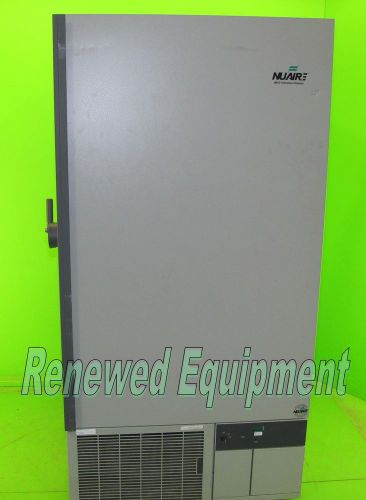 Nuaire freezer -80 °c nu-6621d34 w/ 20 racks tested working for sale