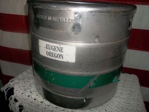 7.75 Gallon Steelhead Brewery Pony Keg Stainless Steel  Home Brew - Empty