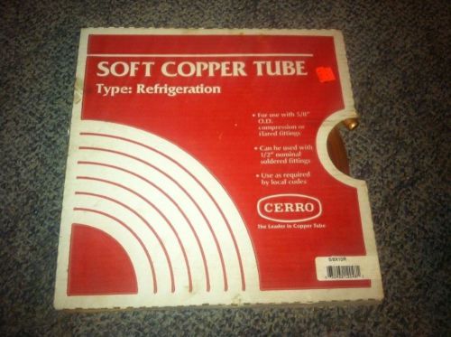 Soft Copper Tubing 5/8 x 7 Refrigeration