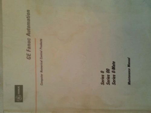 Ge Fanuc Automation Connection Manual Series 0, 00, 0-MATE GFZ-61395E/05 1992