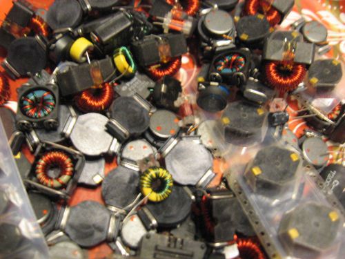 Mix Lot Electronic pc board inductors,coils,both smd and thru hole