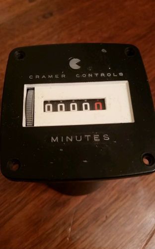 Cramer Controls 5 digit minute counter