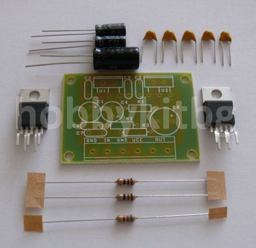 Mono audio power amplifier 20w 2x tda 2003 diy assembling kit free potentiometer for sale