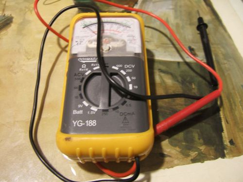 Pocket-size analog multimeter  YG188